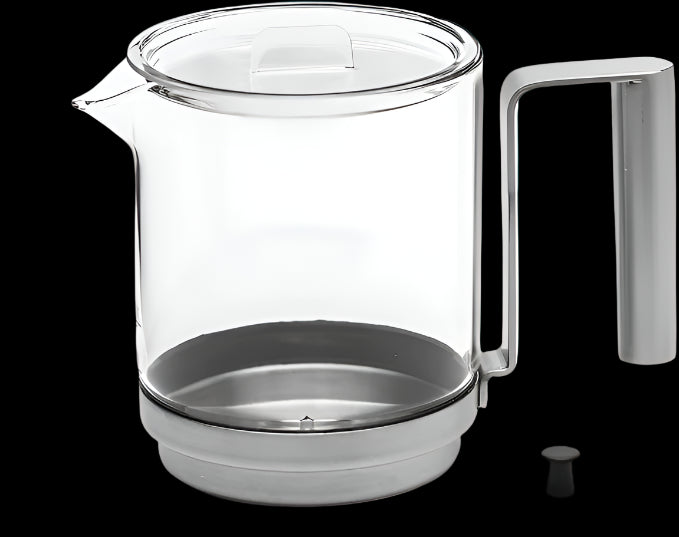 Zwarte Incapto Automatische Melkopschuimer 100-150ml