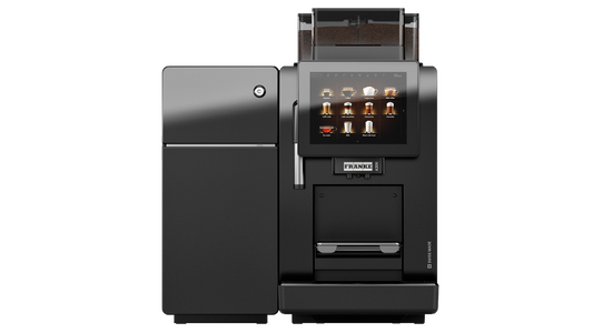 Franke A300 koffiemachine voor kantoor, vooraanzicht