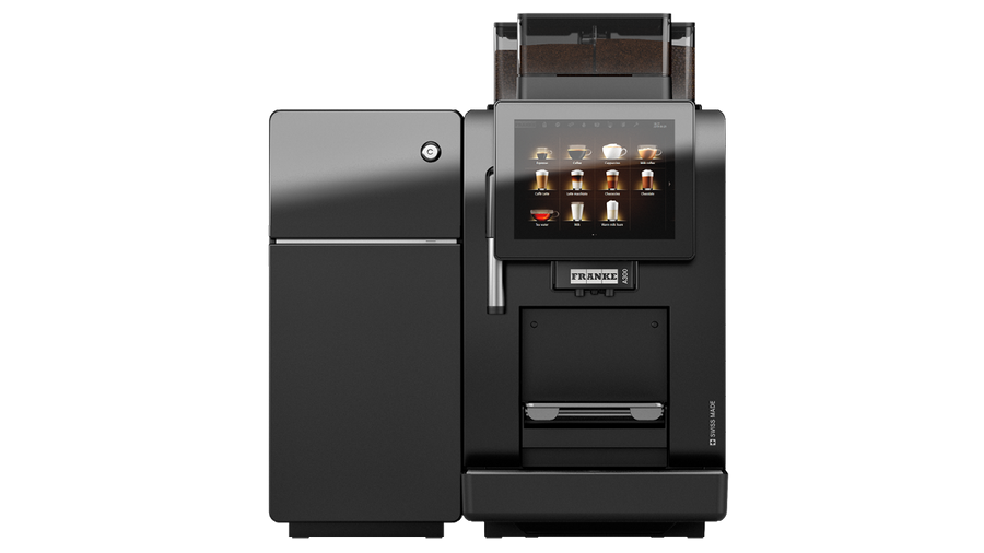 Franke A300 koffiemachine voor kantoor, vooraanzicht