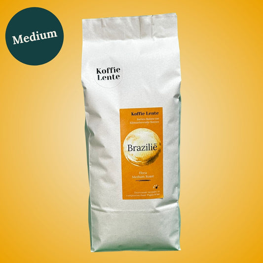 Eduardo's Flora uit Brazilië - Medium Roast - 1 kg